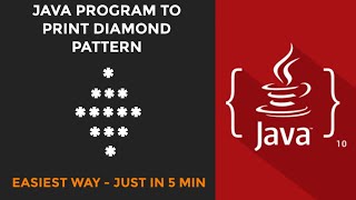 java program to print diamond pattern