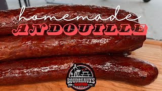 How to Make Authentic Andouille Sausage | Smoked on a Pitts \u0026 Spitts Smoker