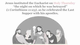 272. When did Jesus Christ institute the Eucharist?