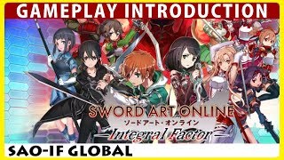 Sword Art Online Integral Factor - Gameplay Introduction (SAOIF)