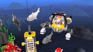 Lego 60095 | Deep Sea Explorers | Deep Sea Exploration Vessel | 3D Review