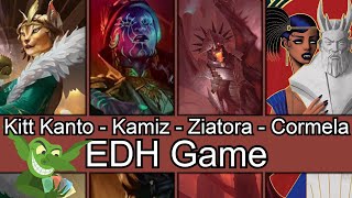 New Capenna Clash! Kitt Kanto vs Kamiz vs Ziatora vs Cormela EDH / CMDR