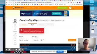 How to set up small groups on SignUpGenius