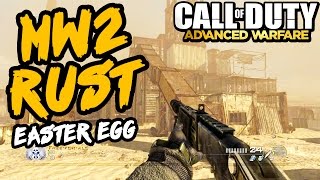 MW2 RUST EASTER EGG IN AW! - Rust Map in Advanced Warfare - Hint to Future DLC? (COD AW) | Chaos