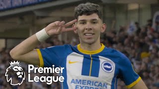 Julio Enciso belter pulls Brighton level with Manchester City | Premier League | NBC Sports
