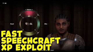 Speechcraft XP Exploit Farm in Oblivion Remastered