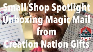 DADventure Disney Small Shop Spotlight - Unboxing Disney Magic Mail From Creation Nation Gifts
