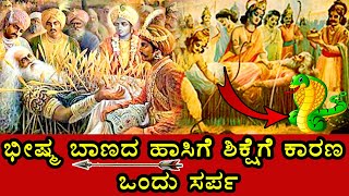 ಭೀಷ್ಮರು ಮಾಡಿದ ಪಾಪಕ್ಕೆ ಬಾಣದ ಹಾಸಿಗೆ ಶಿಕ್ಷೆ bheeshma death story in kannada mahabharata #bhishmadeath