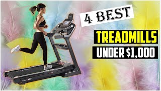 ✅ Top 4 Best Treadmills Under $1,000 in 2023 | Best Treadmills Under $1,000 in 2023