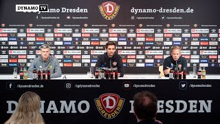 13. Spieltag | SGD - FCS | Pressekonferenz nach dem Spiel