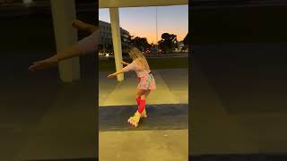 beautiful girl skating rider best skills 😱👀 amazing skating skills #viral #subscribe #tiktok #girl