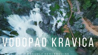 Vodopad Kravica - Ljubuški ( Kravice Waterfalls Walking Tour \u0026 Drone) 4K