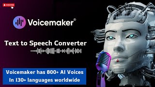 Convert Text to Speech Instantly with Voicemaker® | Voicemaker® Demo