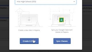 Creating Classes in Hapara Teacher Dashboard