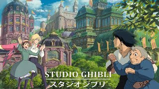 [Ghibli Music Collection 2025] 🌈 Best Ghibli Piano Collection 🍉 BGM for work/relax/study