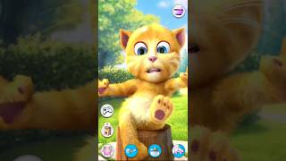 my ginger talking tom cat 😂🤪🐈 and fun funny video games #video #talkingtomcat #shortvideo #cat