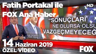 Gazi dedesinin mezarında gece çekim yapılmış... 14 Haziran 2019 Fatih Portakal ile FOX Ana Haber