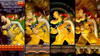 Evolution of Bowser Battles in New Super Mario Bros. (2006-2022)