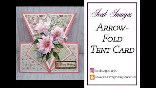 Arrow Fold Tent Card