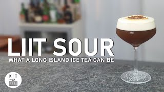 LIIT Sour Cocktail - What a Long Island Ice Tea can be