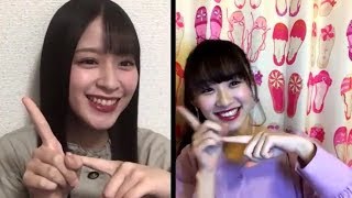 イコたいむ 自宅編   佐々木舞香、音嶋莉沙  20200420  (=LOVE,イコラブ)