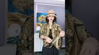 Women 100% Mulberry Silk Shawls | How to Tie a Silk Shawls?