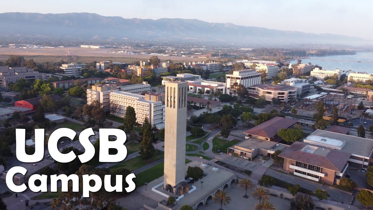 University Of California, Santa Barbara | UCSB | 4K Campus Drone Tour ...