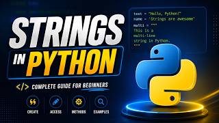 Strings in Python | Complete Beginner Guide