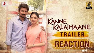 Kanne Kalaimaane - Official Trailer Reaction | Udhayanidhi Stalin, Tamannaah | Yuvanshankar Raja