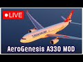 AeroGenesis A330-300 MOD | Turkish Airlines | Istanbul - Dalaman | X-Plane 12