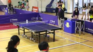 20150502 全大運桌球一般女子組單打 海大陳宥蓉 vs 明志洪毓琪 2/2