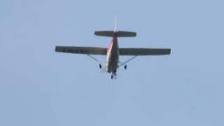 国土航空JA3917（Cessna TU206G Turbo Stationair 6 ※ADS-Bなし）騒音を立てながら家の真上を通過2024年12月25日（水）【5日ぶり】