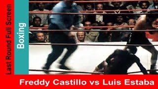 Freddy Castillo (Mexico) vs Luis Estaba (Venezuela, gold trunks) Widescreen Brutal Match Highlights