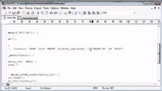 Beginner PHP Tutorial 119 SELECT By Example Part 2 flv