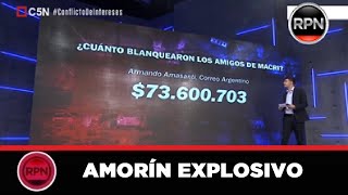 Juan Amorín prende fuego a la familia Macri y te cuenta cuanto blanquearon ¡y piden rebajar sueldos!