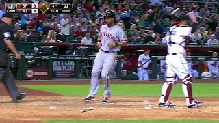 SF@ARI: Belt brings Giants closer with single