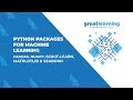ML Packages Pandas NumPy Scikit-learn [Part 2] | Machine Learning With Python Tutorial for Beginners