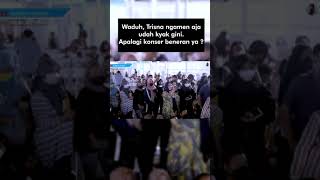 VIbes nya udah berasa konser, setuju nggak kalau Trisna adain konser ?