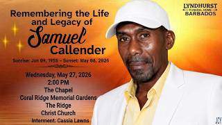 Remembering the Life and Legacy of Samuel Callender