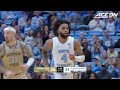 georgia tech vs. north carolina condensed game 2024 25 acc men s basketball