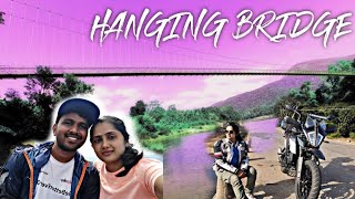 #ktm390adventure #coupletravellers | Kalasa hanging bridge | Girija kalyana | kalasa pancha teertha