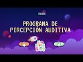 LenguaKids 🚀 - Programa de la Percepción Auditiva - Bloque 1 🪐