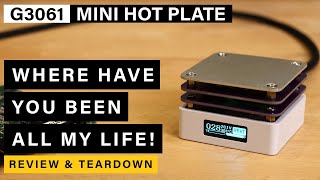 G3061 Mini Hot Plate ⭐ PD65W ⭐ 350ºC/662ºF