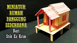 780 Gambar Rumah Dari Stik Yang Sederhana Gratis Terbaik