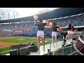 한화이글스 응원단 한화이글스 치어리더 차석화 박세아 홍창화 이미래 우수한 hanwha eagles cheerleader 한화이글스 선수소개 영상 한화 잠실원정경기