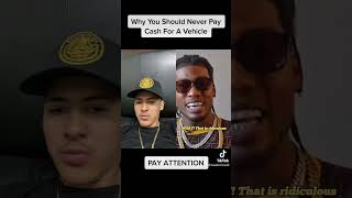 Why You Should Never Pay Cash For A Vehicle