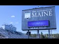 umaine 2022 commencement video scoreboard