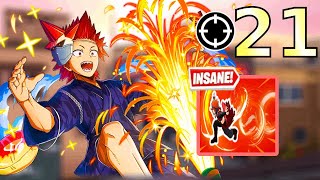 High Kill Red Kirishima Ranked Gameplay My Hero Ultra Rumble | MHUR