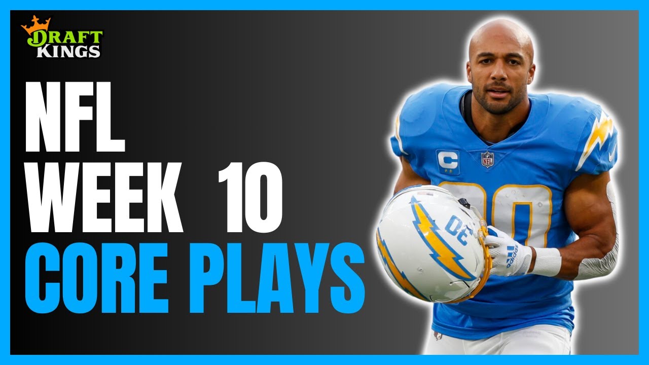 DraftKings NFL DFS Picks | Week 10 Core Plays + Lineup Build | $1M To ...