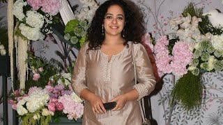 Nithya Menen At Engagement Party